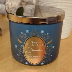 Bath And Body Works X Disney Princess Jasmine 3 wick candle NEW